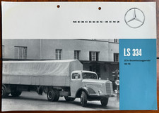 Prospekt 1960 mercedes gebraucht kaufen  Gerlingen
