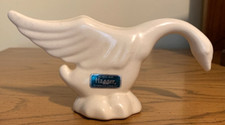 Estatueta Royal Haeger Vintage Swan acabamento liso branca, 7,5” x 3,5” comprar usado  Enviando para Brazil