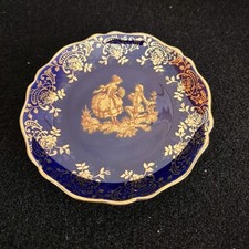 Vintage limoges cobalt for sale  DUMFRIES