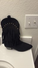 Cowgirl boots black for sale  Rancho Mirage