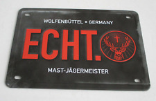 Jägermeister schild blechschi gebraucht kaufen  Hamburg