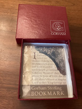 Vintage GORHAM Esterlina 72 Prata Esterlina Página-Canto Marcador Caixa Original comprar usado Vintage GORHAM Esterlina 72 Prata Esterlina Página-Canto Marcador Caixa Original comprar usado  Enviando para Brazil