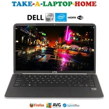 Notebook Dell XPS brilhante tela HD WiFi peso leve elegante escritório antivírus comprar usado  Enviando para Brazil