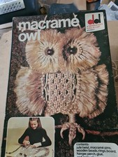 Macrame owl kit for sale  BIRMINGHAM