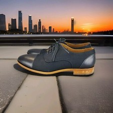 Sapatos sociais Oxford de couro Taft The Jack biqueira clássica preta masculina 10 - UE43 comprar usado  Enviando para Brazil