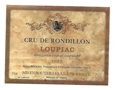Etiquette vin cru d'occasion  Royan