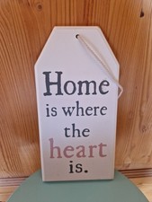 Holzschild shabby home gebraucht kaufen  Leichlingen (Rheinland)