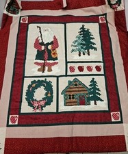 Handmade christmas quilt for sale  Fontana