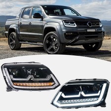 Farol de LED DRL conjunto sequencial de lâmpada frontal de giro para VW Amarok 2010-2022 comprar usado  Enviando para Brazil