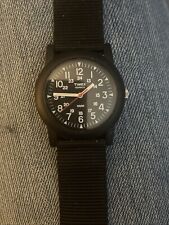 Timex Military Field relógio de quartzo unissex preto resina nylon analógico, comprar usado  Enviando para Brazil