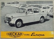 Nsu neckar europa for sale  LEICESTER