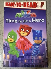 Time to Be a Hero Ready to Read Level 1 PJ Masks Leveled Reader Paperback Book, usado comprar usado  Enviando para Brazil
