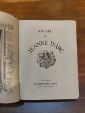 Ancien missel jeanne d'occasion  Gourdon