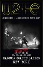 Pôster de concerto emoldurado U2 2015 Madison Square Garden NYC comprar usado  Enviando para Brazil