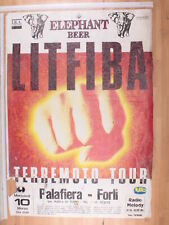 Poster originale concerto usato  Italia