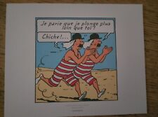 Planche tintin moulinsart d'occasion  Wervicq-Sud