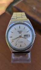 1981 Seiko 5 relógio masculino automático com mostrador raro todo original e funcionando bem, usado comprar usado  Enviando para Brazil