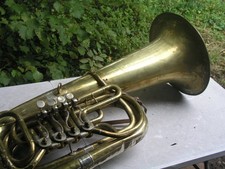 Usado, große Tuba Jul. Rudolph Gotha mit 4 Ventilen comprar usado  Enviando para Brazil