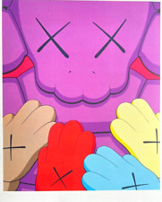 Kaws litografia mori usato  Roma
