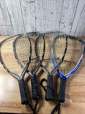 Lote de 4 raquetes de raquete Wilson X Factor e Hit Stick com 2 estojos, usado comprar usado Lote de 4 raquetes de raquete Wilson X Factor e Hit Stick com 2 estojos, usado comprar usado  Enviando para Brazil