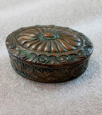 Scatoletta antica ottone usato  San Sebastiano Curone