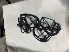 Dispositivo de tração Yaktrax Walk inverno preto médio leve gelo neve comprar usado  Enviando para Brazil