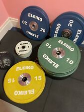 Eleiko plates 100kg for sale  PORTSMOUTH