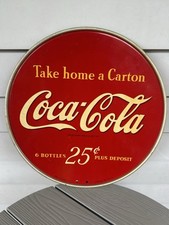 Vintage metal coca for sale  Salisbury