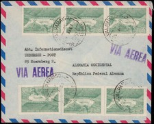 Chile; 0.40 E.  Talsperre Rapel 1969 (6) als MEF. auf Lupo.-Brief nach Nürnberg comprar usado  Enviando para Brazil