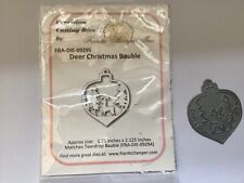 Deer christmas bauble for sale  BEDFORD