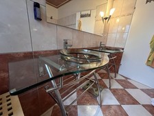 Designer glas waschtisch gebraucht kaufen  Nordkirchen