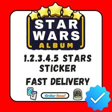 ALL STAR 1-5 ADESIVOS CARTÃO ESTRELA WA_RS_MONO_POLY_MO_GO_ALBUM ⚡ENTREGA RÁPIDA⚡ comprar usado  Enviando para Brazil