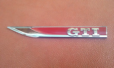 VW GOLF 7 MK7 "GTI" LOGO EMBLÈME AILE GAUCHE/WING BADGE EMBLEM 5G0853688ASJZQ  comprar usado  Enviando para Brazil