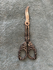 TESOURA VINTAGE ORNAMENTADA CORTE VOSS UVA/AVES comprar usado  Enviando para Brazil