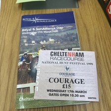 Cheltenham race card for sale  HULL