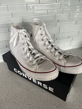 Sapatos Converse All Star Chuck Taylor - Top alto branco M7650 unissex M 13 W 15 comprar usado  Enviando para Brazil