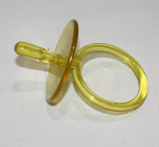 Chupeta Cabbage Patch Kids substituição ouro amarelo plástico lC ic boneca brinquedo Paci comprar usado  Enviando para Brazil