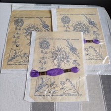 Vintage embroidery transfers for sale  BROMSGROVE