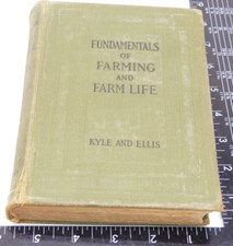 Vintage 1922 Fundamentals of Farming and Farm Life Book Kyle & Ellis comprar usado  Enviando para Brazil
