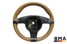 Volante Porsche 997 911 couro bege natural 2009 - 2012 fabricante de equipamento original, usado comprar usado  Enviando para Brazil