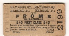 Railway ticket gwr for sale  MIDHURST