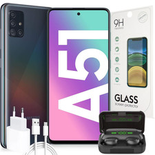 Samsung Galaxy A51 4/128GB 4G A515F/DS | Pakiet akcesoriów | Stan: Bardzo dobry na sprzedaż  PL