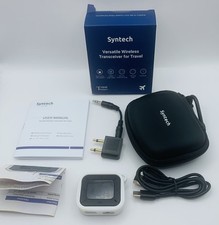 Usado, Receptor transmissor Bluetooth Syntech extra duplo adaptador AUX de 3,5 mm branco comprar usado Usado, Receptor transmissor Bluetooth Syntech extra duplo adaptador AUX de 3,5 mm branco comprar usado  Enviando para Brazil
