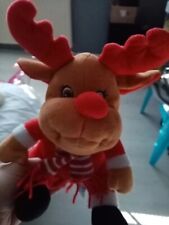 Peluche renne noel d'occasion  Calonne-Ricouart