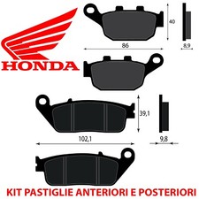 Kit pastiglie freno usato  Napoli