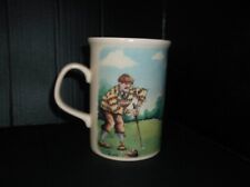 Golf cartoon mug for sale  LINCOLN