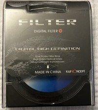  Filtros digitais K&F Concept alta definição 58mm ~ azul gradual ~, usado comprar usado  Enviando para Brazil