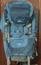 Mochila de caminhada High Sierra Long Trail 90 estrutura interna ajustável azul comprar usado  Enviando para Brazil