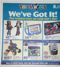 2002 Toys R Us Holiday Catalog Bratz LeapPad Spider-Man Xbox PS2 Flyer Insert segunda mano  Embacar hacia Mexico