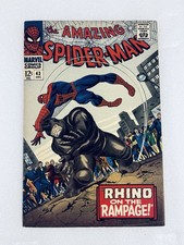 The Amazing Spider-Man #43 2ª Aparição de MJ 3º Rhino Marvel Dezembro 1966 comprar usado  Enviando para Brazil